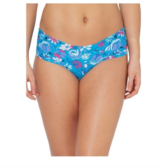 NWT No Boundaries Junior's No Show Thong Panty 3-pack Size Blue XXXL - Picture 3 of 6